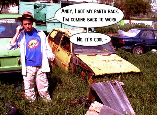 Dick Gunner and the Case of the Rainbow Serpent by Tom McNally Panel 16